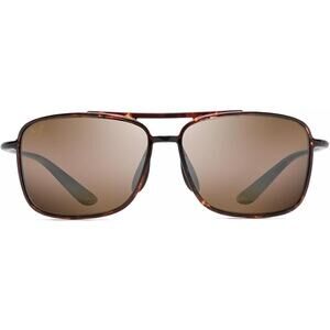 NWT Maui Jim Uni Kaupo Gap Polarized Aviator Sunglasses,SquareTortoise/Bronze-M